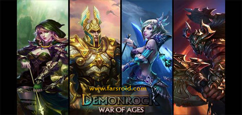 دانلود Demonrock: War of Ages - بازی استراتژیک جدید جنگ قرن ها اندروید + دیتا + تریلر