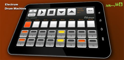 دانلود Electrum Drum Machine/Sampler - برنامه ساخت موزیک اندروید