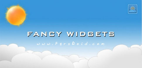 دانلود Fancy Widgets Full - ویجت هواشناسی و ساعت اندروید