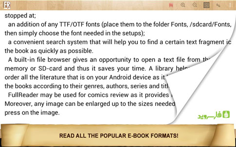 دانلود FullReader+ all formats reader 4.1.2 – کتابخوان اندروید !