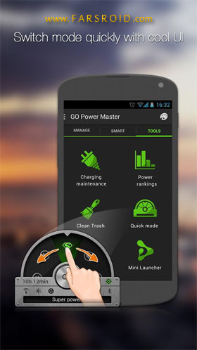 دانلود GO Battery Saver &Power Widget 5.9.0 – بهینه ساز باتری اندروید