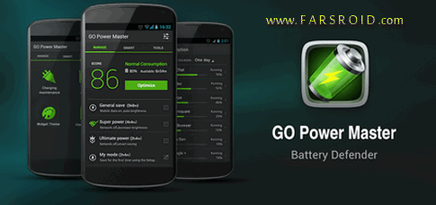 دانلود GO Battery Saver &Power Widget - بهینه ساز باتری اندروید