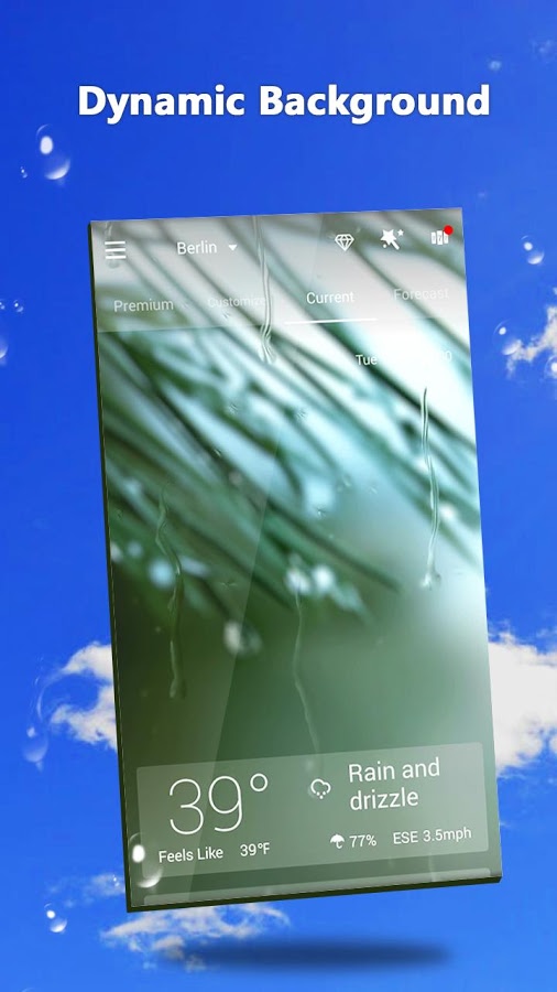 دانلود GO Weather – Widget, Theme, Wallpaper, Efficient Premium 6.163 – برنامه هواشناسی “گو” اندروید + تم ها و ویجت ها