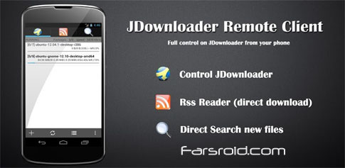 JDownloaderRcPro - Android download management