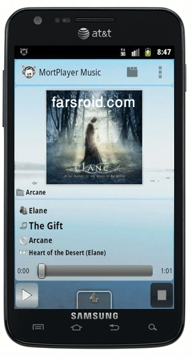 MortPlayer Music - موزیک پلیر زیبای اندروید