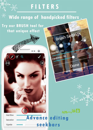 PhotoSoft Pro Android - برنامه ویرایس عکس اندروید