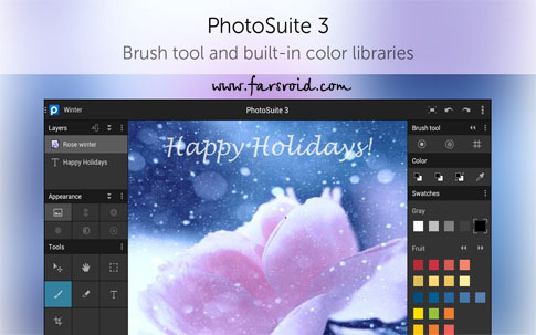 PhotoSuite 3 Photo Editor Android - برنامه ویراش عکس اندروید