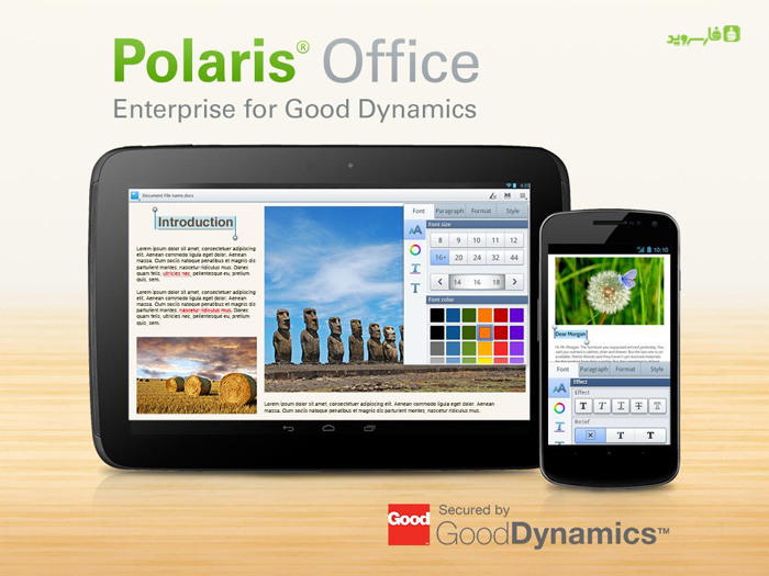 دانلود Polaris Office for Good - برنامه آفیس اندروید