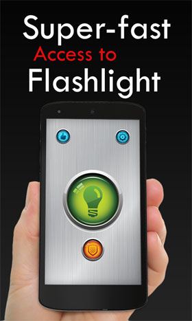 دانلود Power Button FlashLight /Torch 2.1.1 – چراغ قوه اندروید!