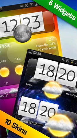دانلود Premium Widgets & Weather 2.3.8 – مجموعه ویجت زیبا اندروید