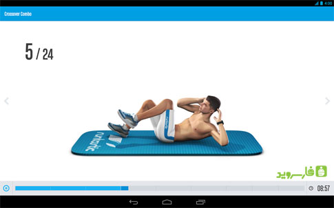 دانلود Runtastic Six Pack Abs Workout - برنامه تناسب اندام اندروید