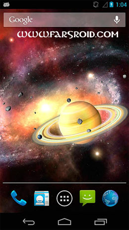 دانلود Solar System HD 3.1.7 – والپیپر منظومه شمسی اندروید
