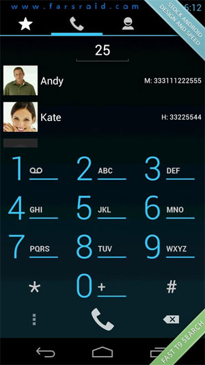 Swipe Dialer Pro Android - شماره گیر کاربردی اندروید