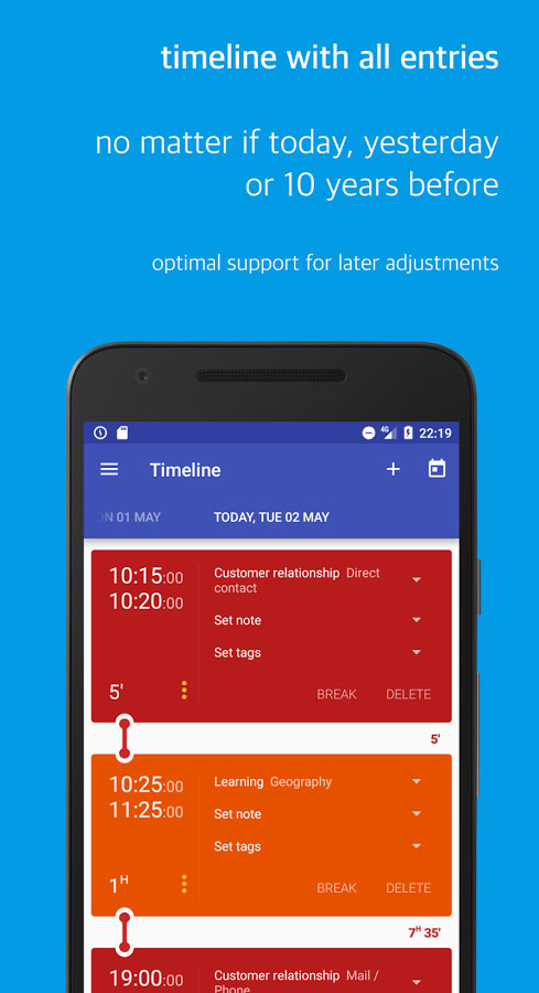 دانلود Swipetimes Time Tracker Full 10.7.1 – برنامه ردیاب زمان اندروید !