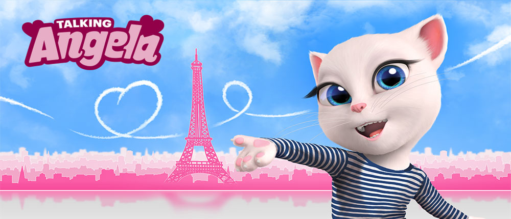 Talking Angela - برنامه صحبت با آنجلا برای اندروید