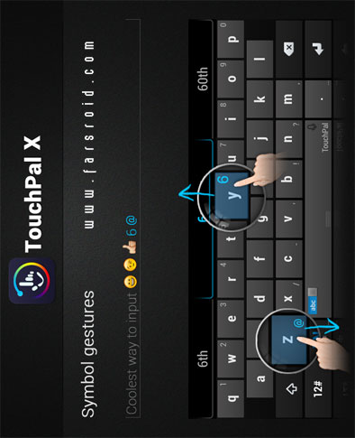 دانلود TouchPal X Keyboard 5.7.0.2 – کیبورد عالی اندروید !