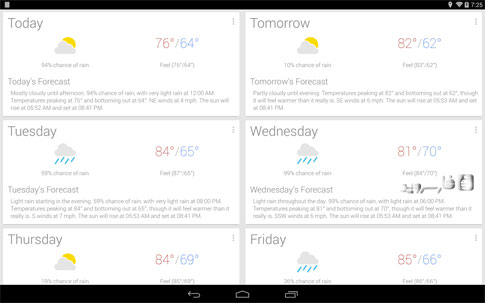 دانلود atmosHere Weathera - برنامه عالی هواشناسی اندروید
