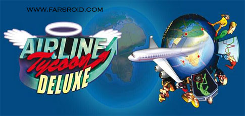 دانلود Airline Tycoon Deluxe - بازی سرمایه گذاری خطوط هوایی اندروید + دیتا