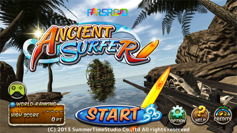 دانلود Ancient Surfer - بازی موج سواری اندروید + مود شده