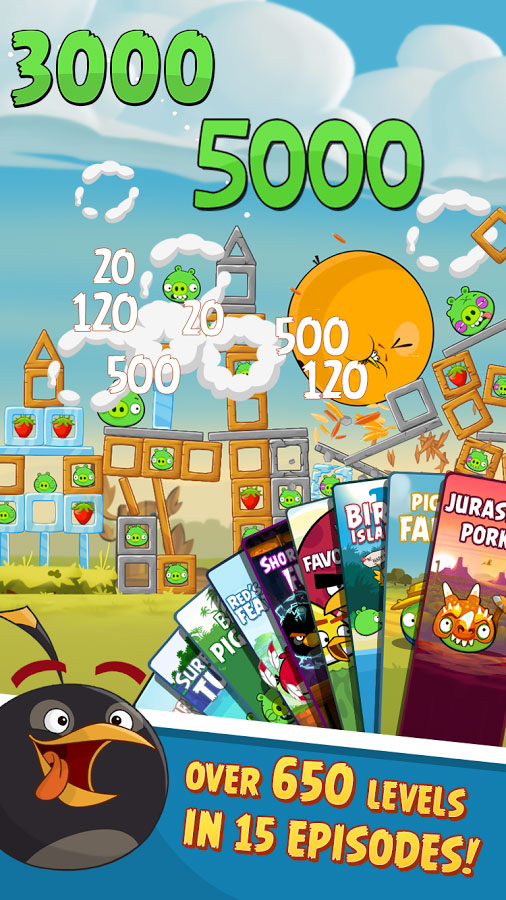 دانلود Angry Birds 8.0.3 – اولین نسخه بازی پرندگان خشمگین اندروید + مود