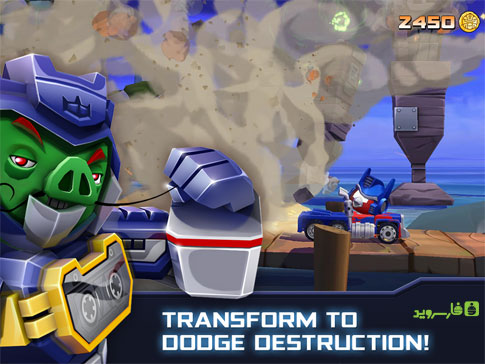 دانلود Angry Birds Transformers 2.14.2 – بازی انگری بیرد ترانسفورمرز + مود + دیتا