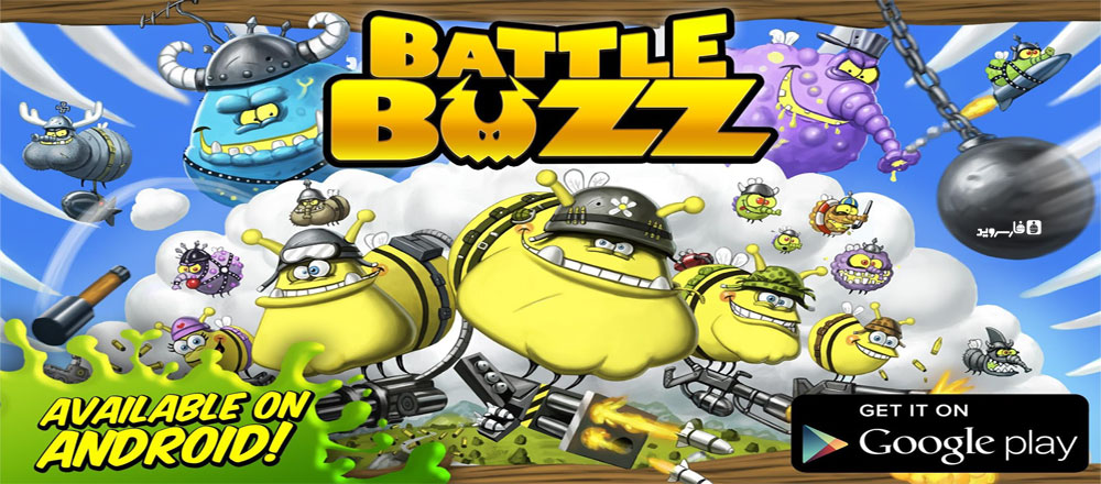 دانلود Battle Buzz - بازی فوق العاده زیبای نبرد حشرات اندروید + مود