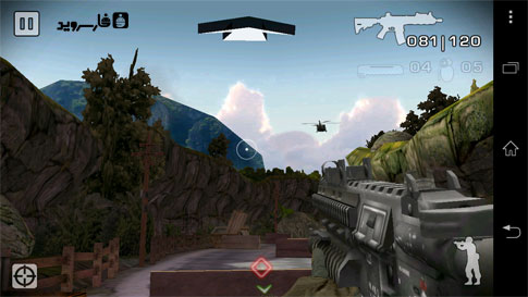 Battlefield: Bad Company 2 Android - بازی بتل فیلد 2 اندروید - اسکرین شات