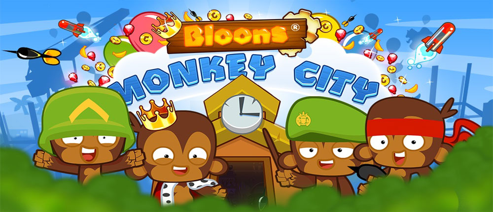 دانلود Bloons Monkey City - بازی دفاع از قلعه "شهر میمون ها" اندروید + مود