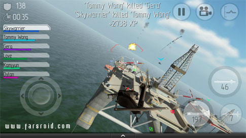 C.H.A.O.S Multiplayer Air War Android - بازی جدید اندروید