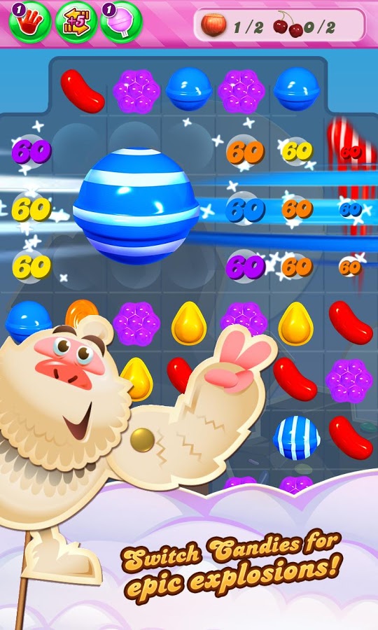 Candy Crush Saga 1.266.0.4 – بازی‌ پازلی – تطبیق‌سازی حذفِ‌ آب‌نبات‌ + مود