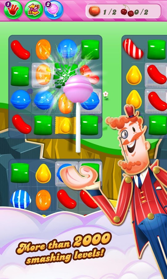 دانلود Candy Crush Saga 1.233.1.2 – بازی پازل حذف آب نبات اندروید + مود