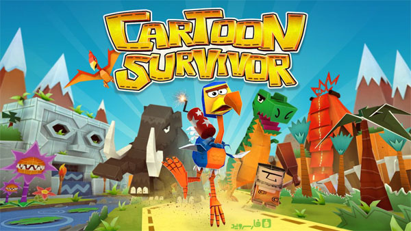 دانلود Cartoon Survivor - بازی 3D بازمانده تاریخ اندروید + دیتا