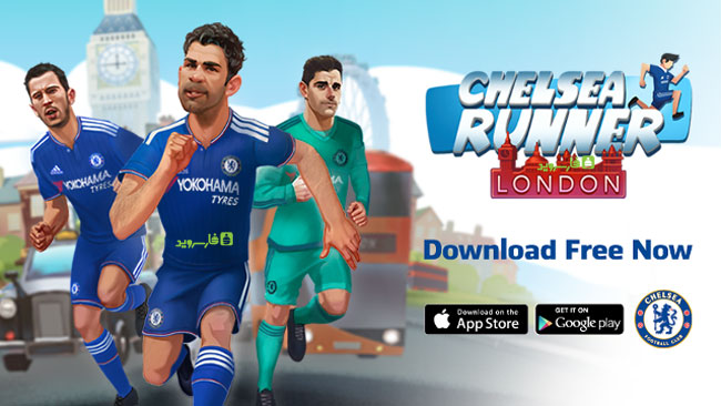 دانلود Chelsea Runner - بازی فوق العاده دوی بازیکنان چلسی اندروید + مود + دیتا