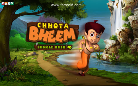 دانلود Chhota Bheem Jungle Rush 3D - بازی ماجراجویی اندروید