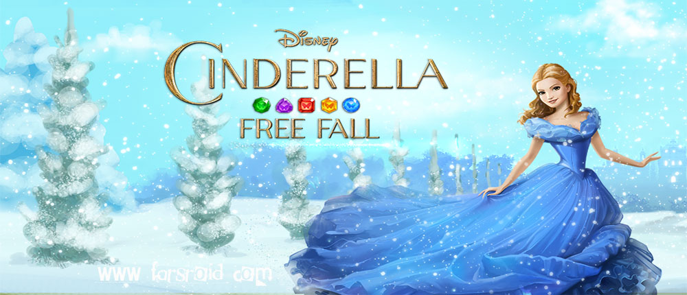 دانلود Cinderella Free Fall - بازی پازل دیزنی اندروید!