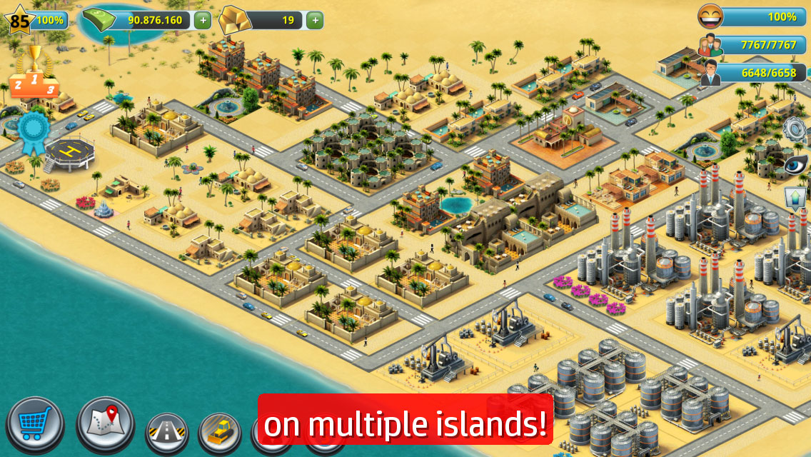 City Island 3 3.5.2 – دانلود بازی استراتژی “شهری در جزیره 3” اندروید + مود