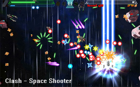 دانلود Clash - Space Shooter - بازی تیرانداز فضایی اندروید + مود