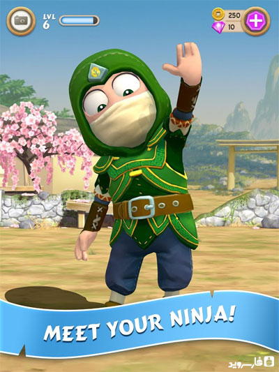 دانلود Clumsy Ninja 1.33.2 – بازی نینجای دست و پا چلفتی اندروید + مود + دیتا
