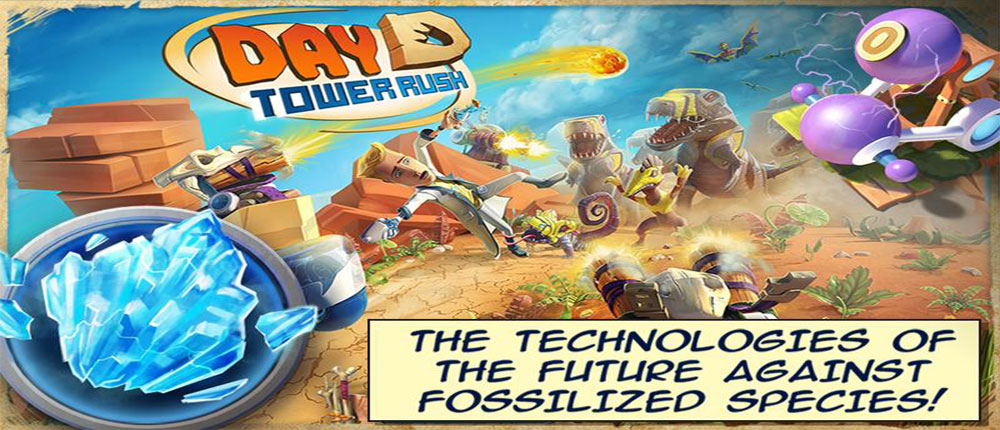 دانلود Day D: Tower Rush - بازی برج دفاعی "روز D" اندروید + مود