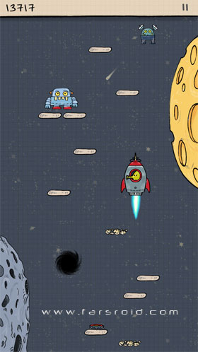 Doodle Jump 3.11.25 – بازی آرکید-تفننی اعتیادآور «دودل جامپ» اندروید + مود