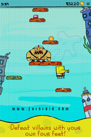دانلود Doodle Jump SpongeBob 1.0 – بازی دودل جامپ اندروید