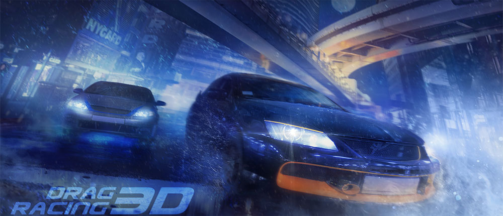 دانلود Drag Racing 3D - بازی ماشینی درگ اندروید + دیتا
