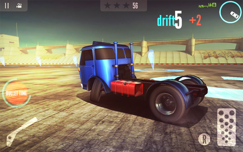 دانلود Drift Zone: Trucks 1.33 – بازی دریفت کامیون ها اندروید + مود