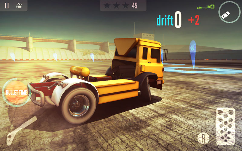 دانلود Drift Zone: Trucks 1.33 – بازی دریفت کامیون ها اندروید + مود