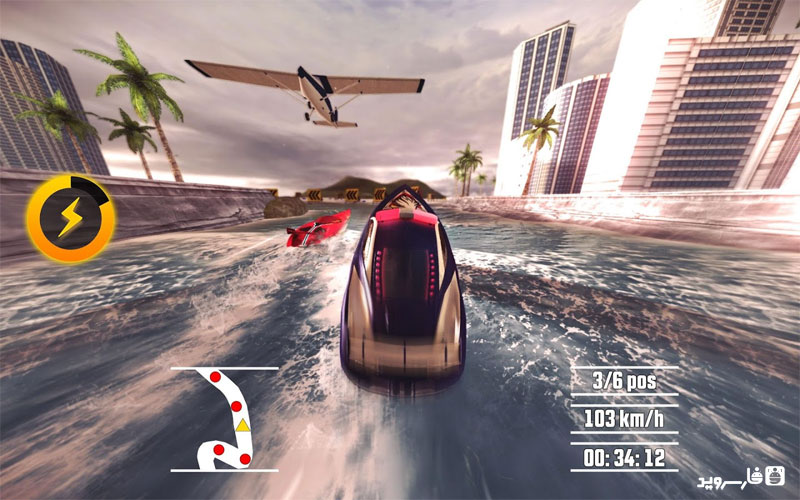 دانلود Driver Speed boat Paradise 1.7.0 – بازی قایق سواری اندروید + مود + دیتا