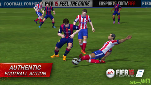 دانلود FIFA 15 Ultimate Team 1.7.0 – بازی فیفا 15 اندروید + دیتا