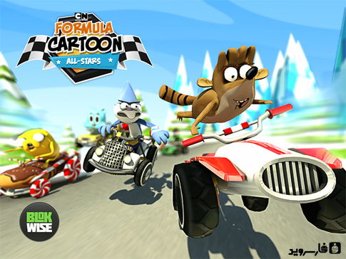 دانلود FORMULA CARTOON ALL-STARS - بازی کارتونی ماشین اندروید