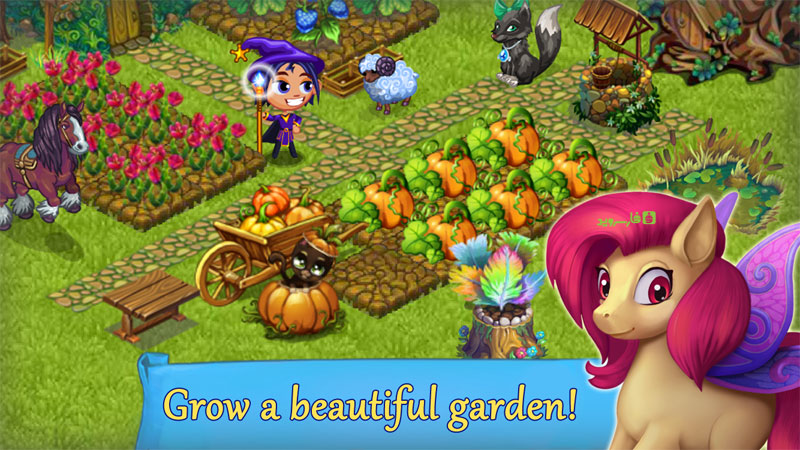 دانلود Fairy Farm 3.0.3 – بازی مزرعه داری پری مزرعه اندروید + مود + دیتا