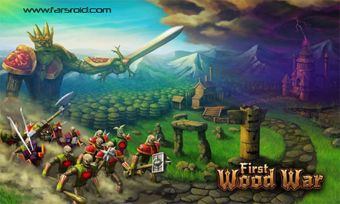 دانلود First Wood War - بازی آنلاین چند نفره جنگ چوب اندروید +دیتا