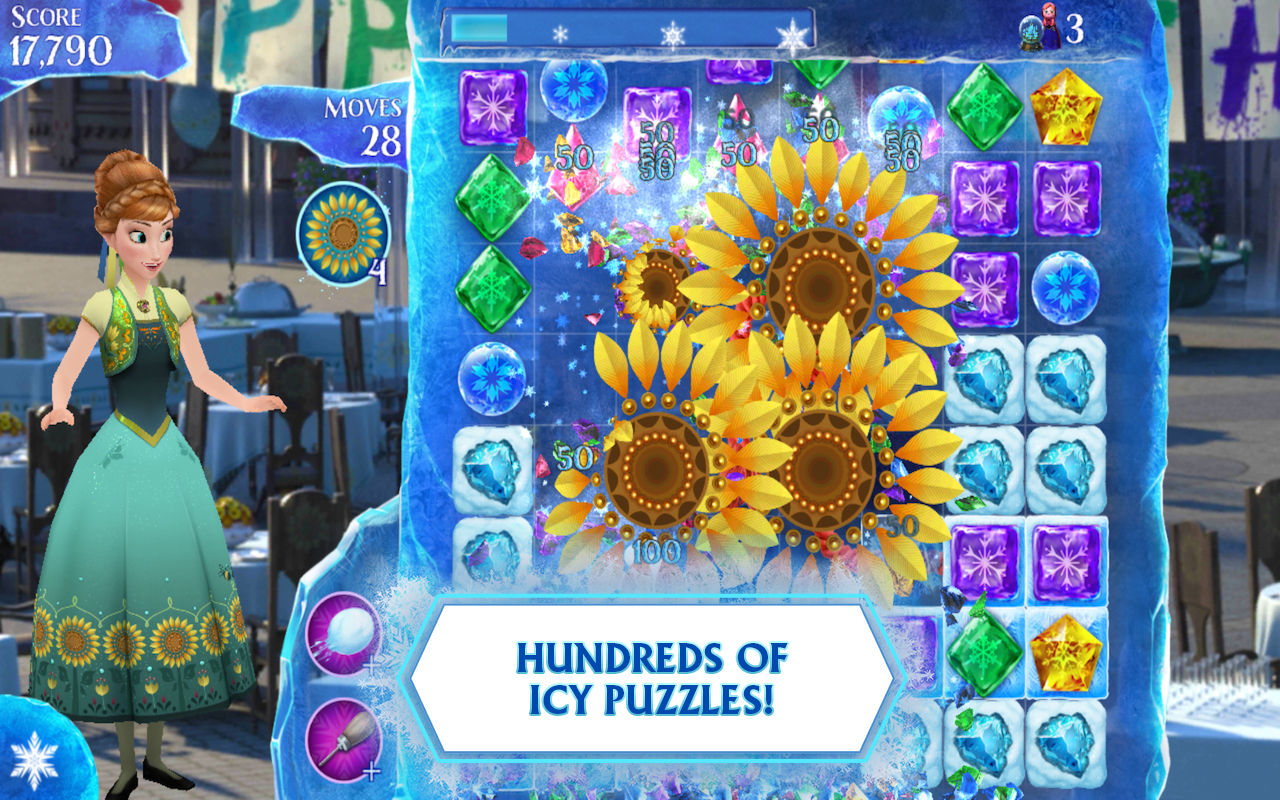 دانلود Frozen Free Fall 11.7.1 – بازی پازل جالب عصر یخی اندروید + مود